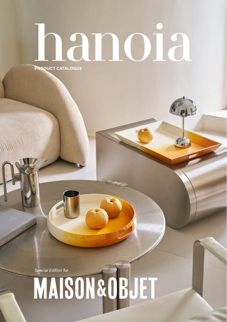 Hanoia Maison&Objet 2026 catalogue cover