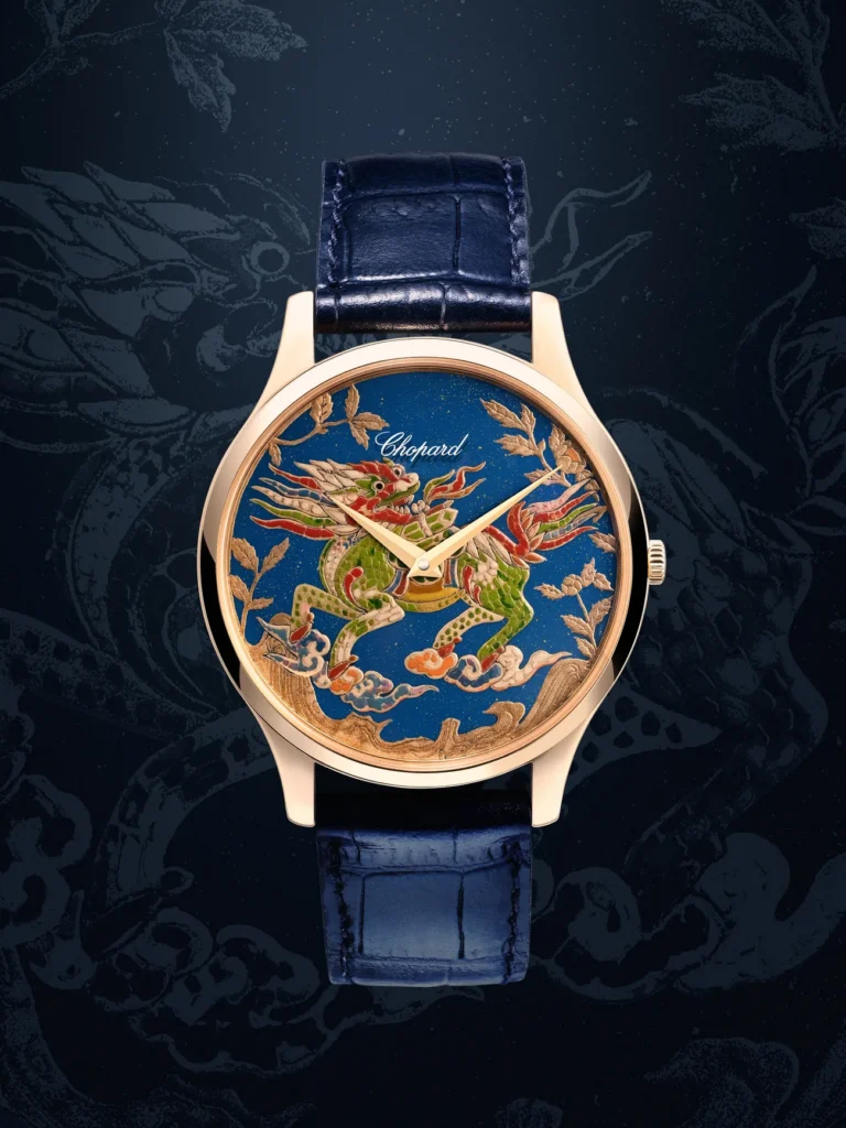 Hanoia and Chopard lacquer watch collaboration